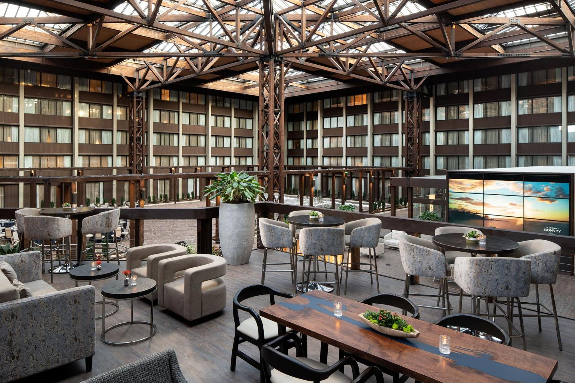 Seattle Airport Marriott SeaTac Exterior foto