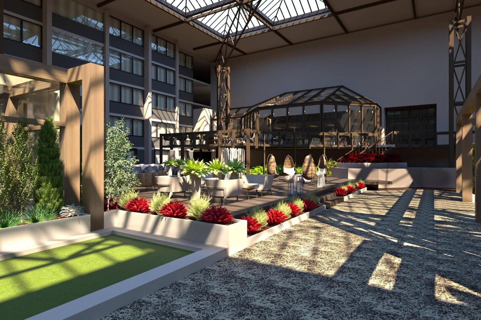 Seattle Airport Marriott SeaTac Exterior foto
